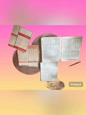 Baseball Papers strat-o-matic Sports Illustrated charts